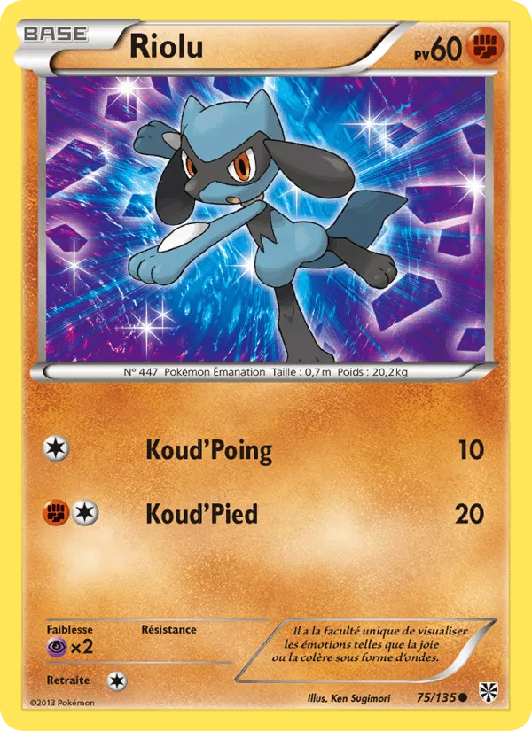 Riolu · Tempète Plasma 75/135