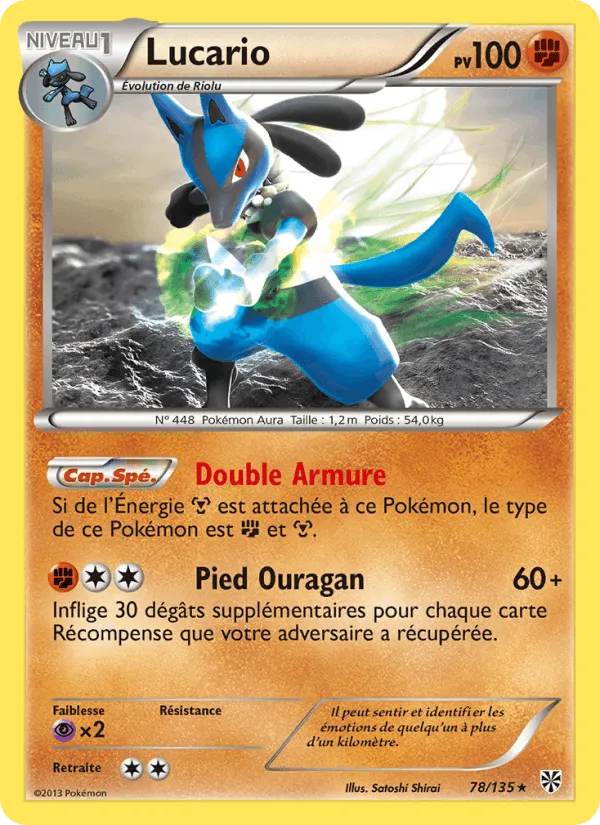 Lucario · Tempète Plasma 78/135