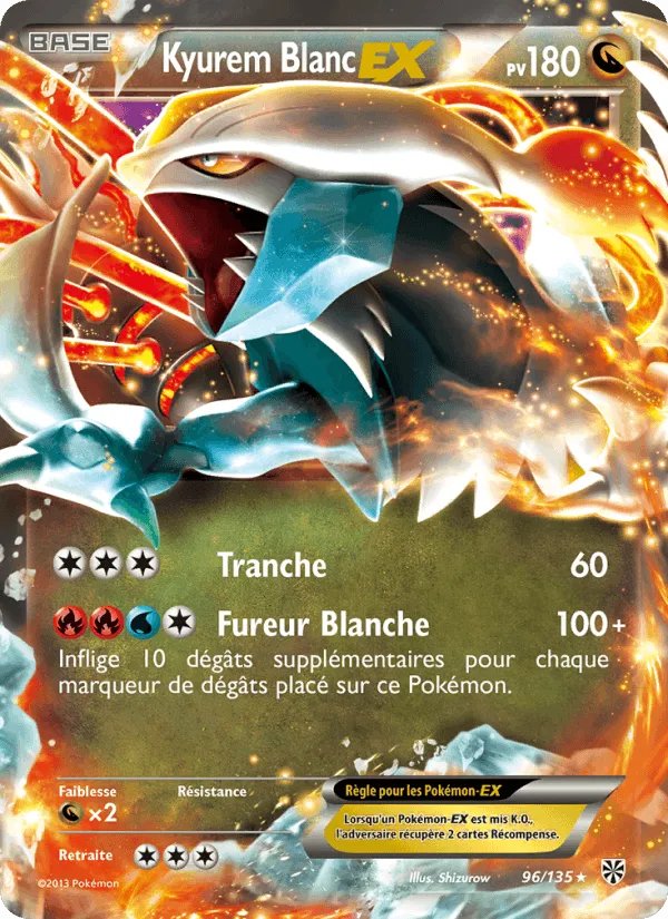 Kyurem Blanc EX · Tempète Plasma 96/135