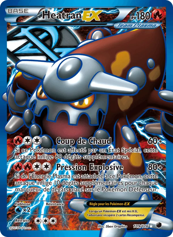 Heatran-EX · Glaciation Plasma 109/116
