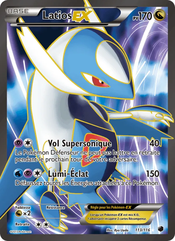 Latios-EX · Glaciation Plasma 113/116