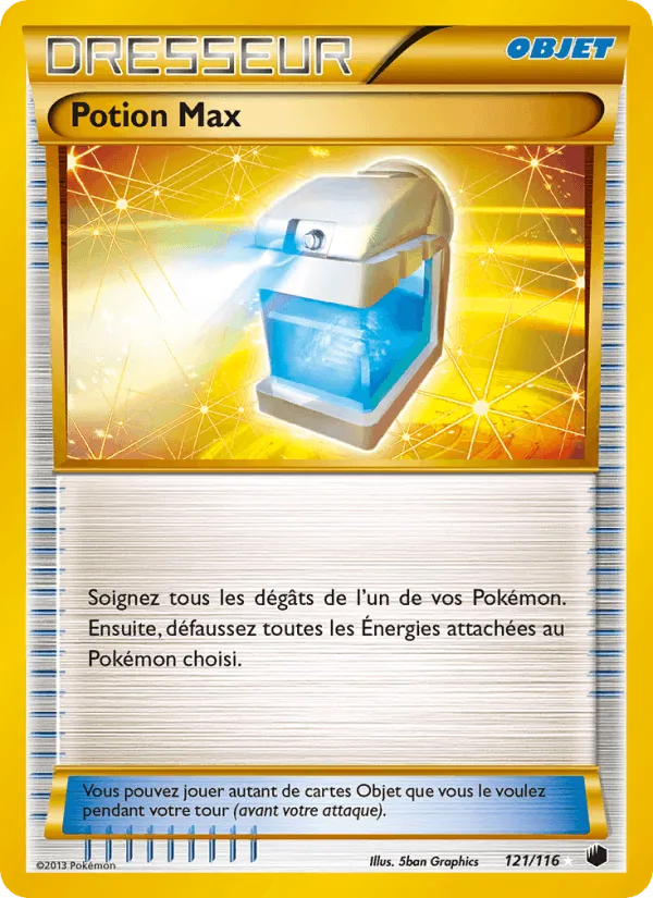 Potion Max · Glaciation Plasma 121/116