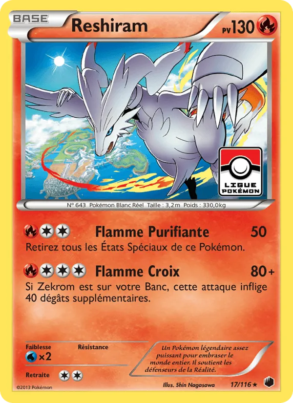 Reshiram · Glaciation Plasma 17/116