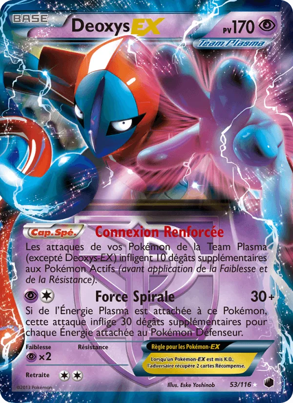 Deoxys-EX · Glaciation Plasma 53/116