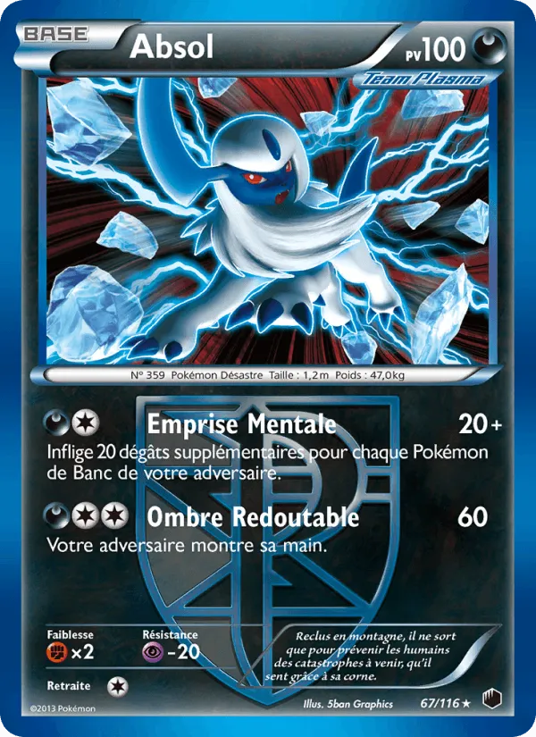 Absol · Glaciation Plasma 67/116