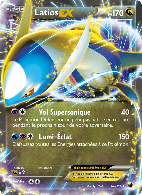 Latios-EX · Glaciation Plasma 86/116