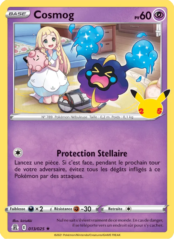 Cosmog · Célébrations 13/25