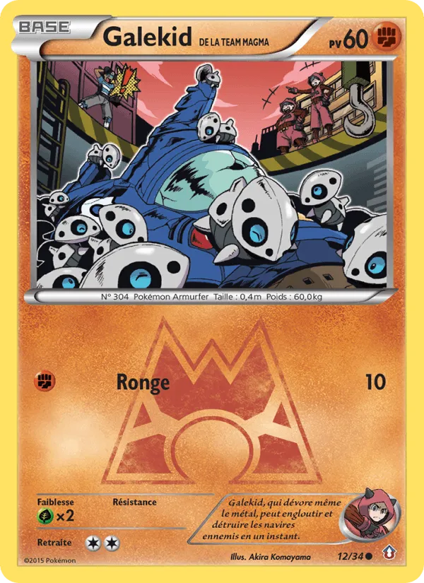 Galekid de la Team Magma · Double Danger 12/34