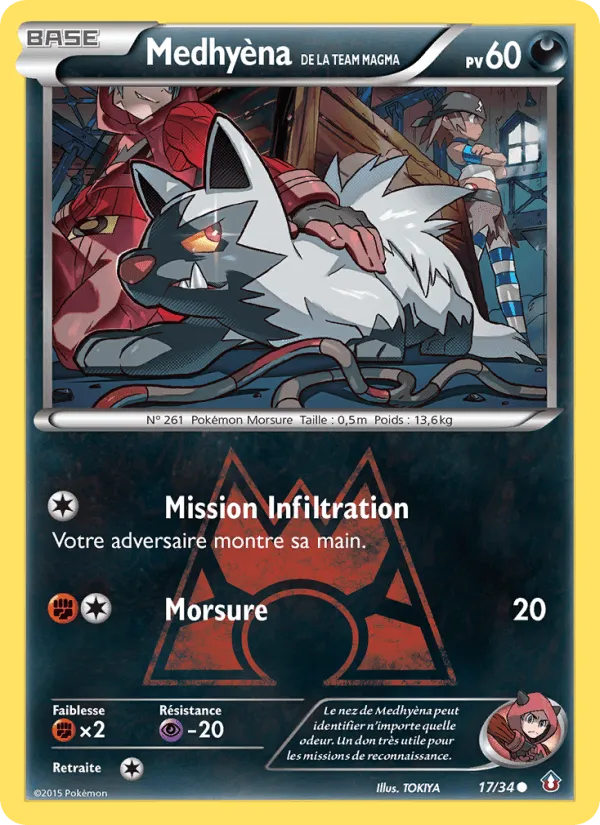 Medhyèna de la Team Magma · Double Danger 17/34