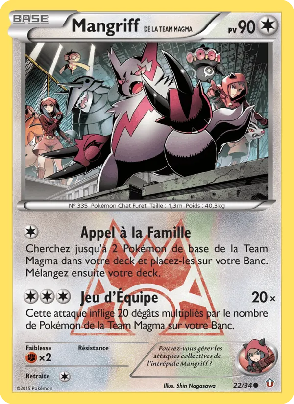 Mangriff de la Team Magma · Double Danger 22/34