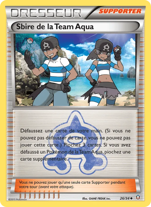 Sbire de la Team Aqua · Double Danger 26/34
