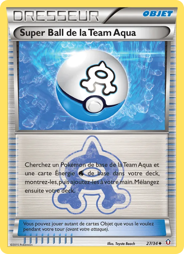 Super Ball de la Team Aqua · Double Danger 27/34