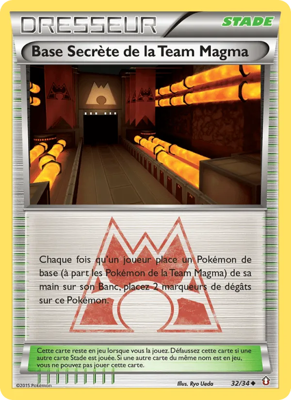 Base Secrète de la Team Magma · Double Danger 32/34