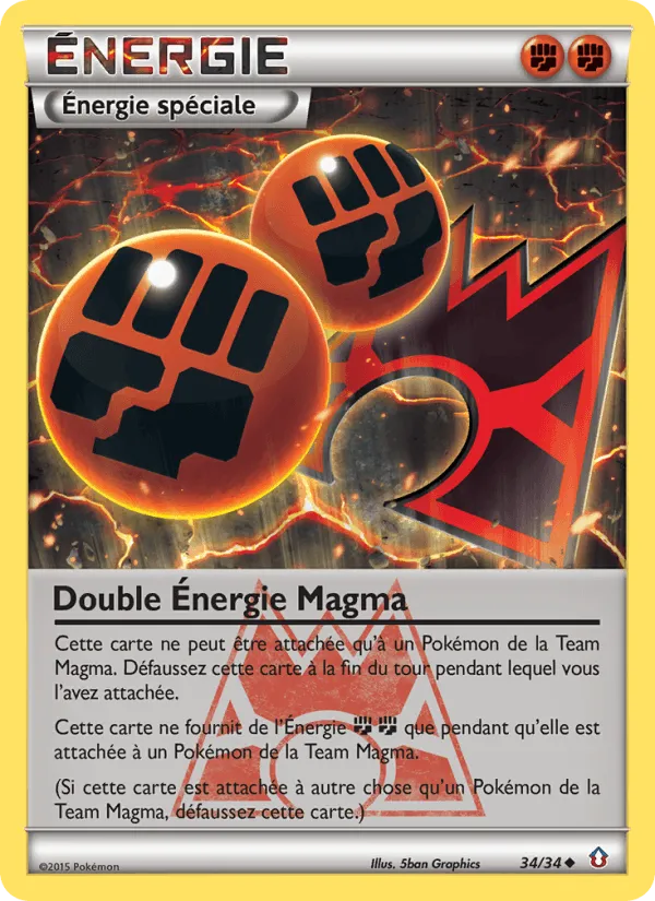 Double Énergie Magma · Double Danger 34/34