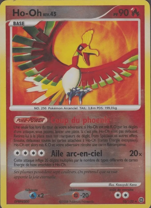 Ho-Oh · Merveilles Secrètes 10/132
