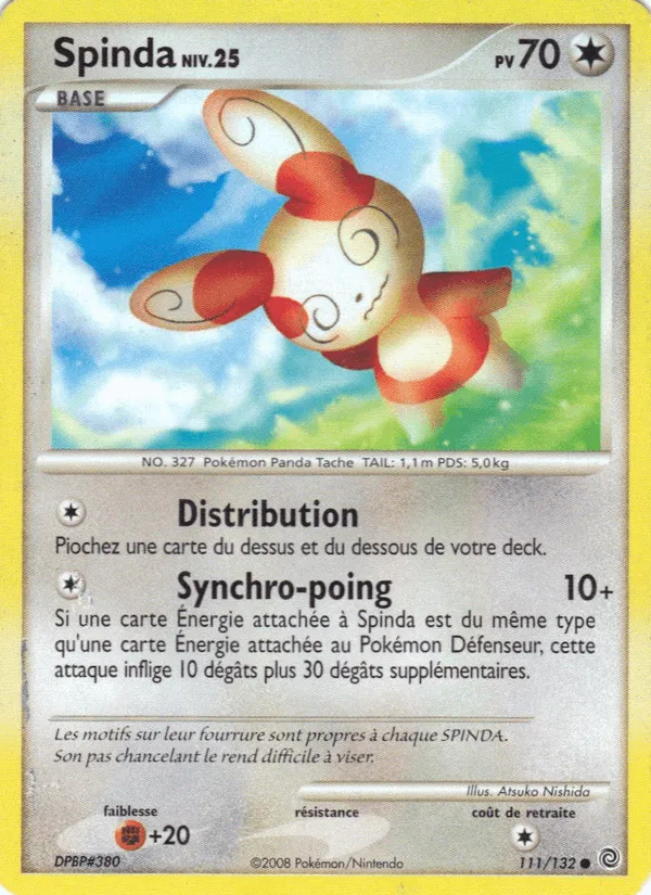 Spinda · Merveilles Secrètes 111/132