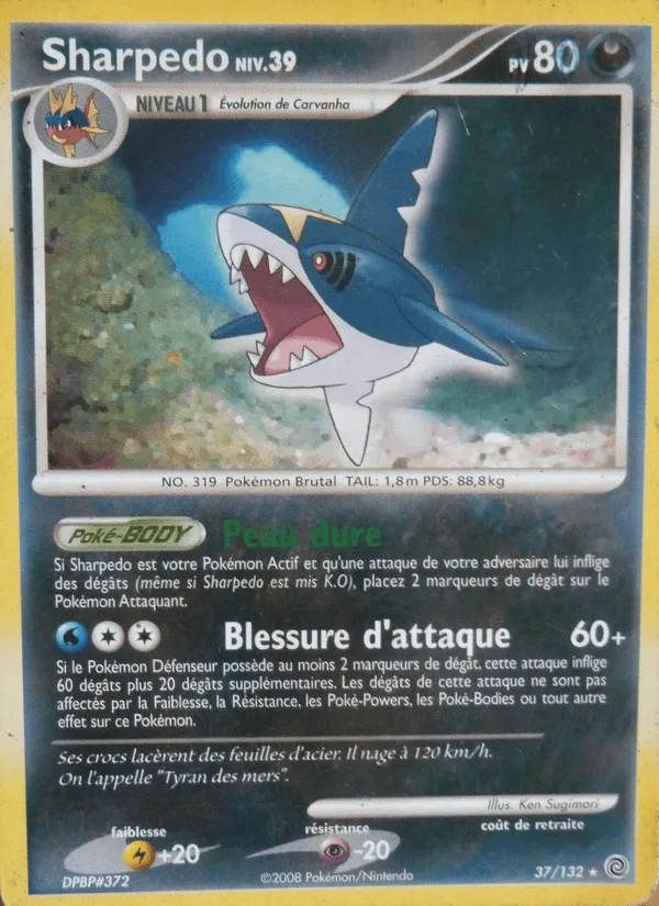 Sharpedo · Merveilles Secrètes 37/132