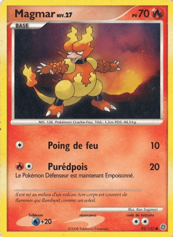 Magmar · Merveilles Secrètes 93/132