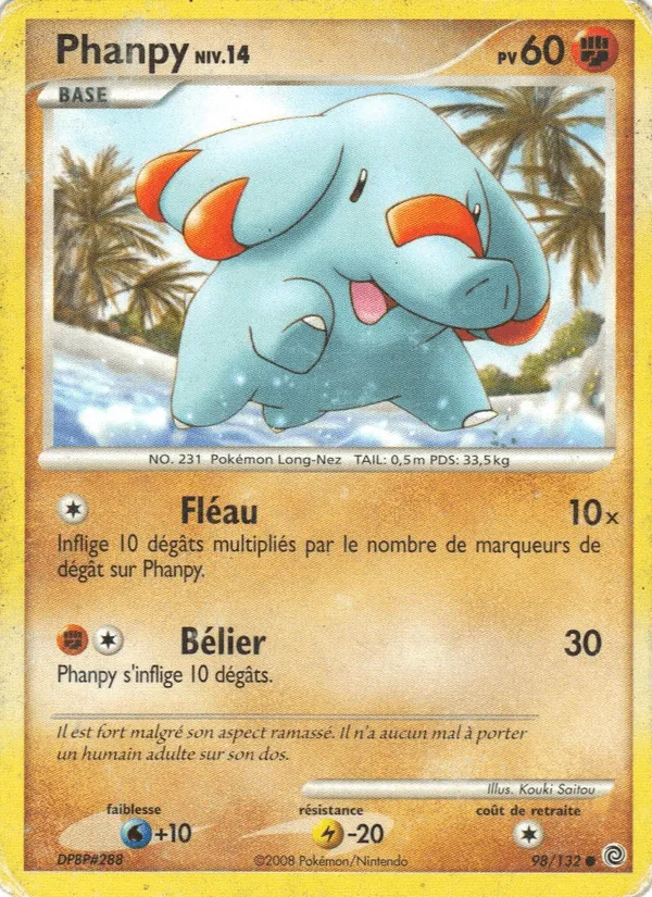 Phanpy · Merveilles Secrètes 98/132