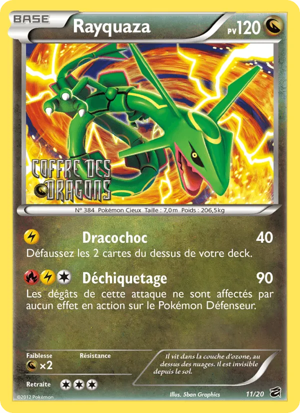 Rayquaza · Coffre des Dragons 11/20