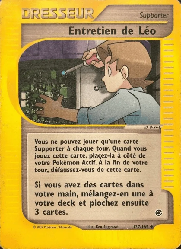 Entretien de Léo · Expedition 137/165