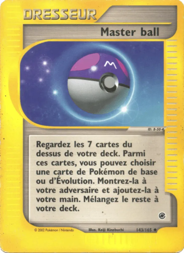 Master ball · Expedition 143/165