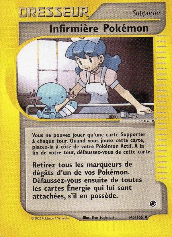 Infirmière Pokémon · Expedition 145/165