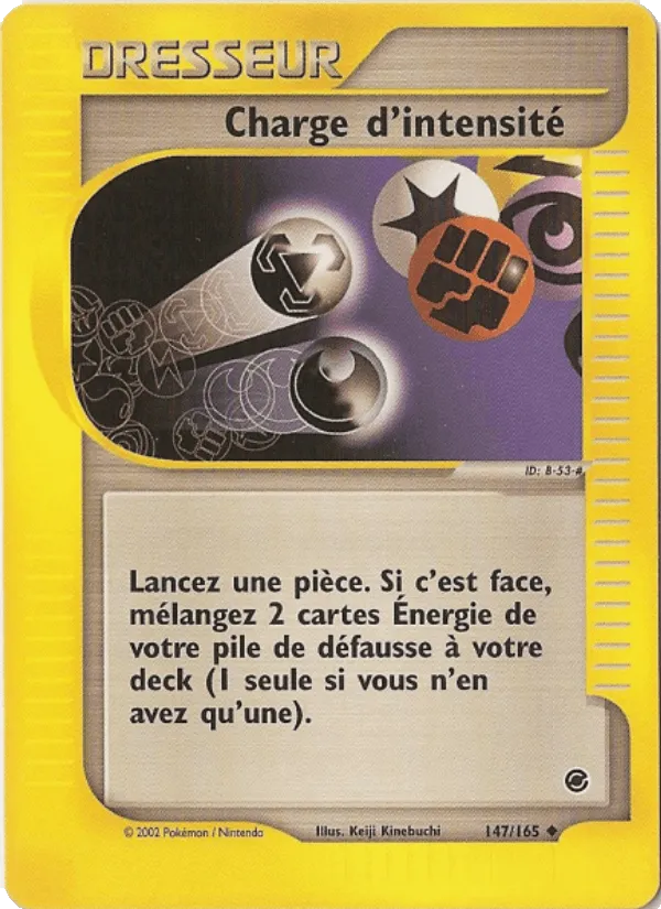 Charge d'intensité · Expedition 147/165
