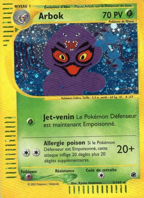 Arbok · Expedition 3/165