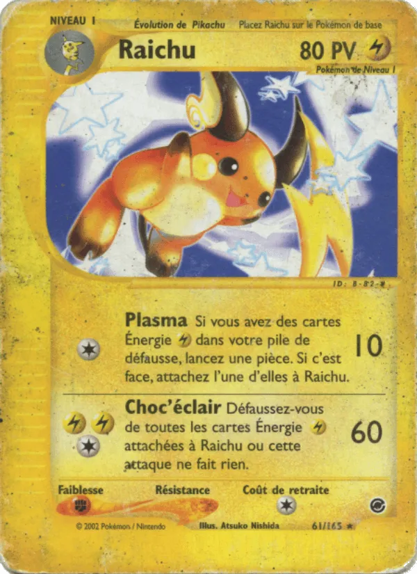 Raichu · Expedition 61/165
