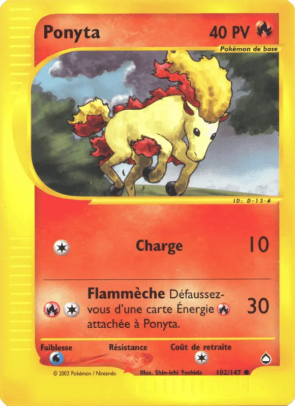 Ponyta · Aquapolis 102/147