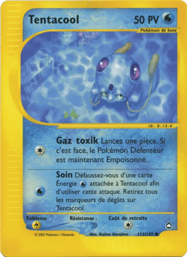 Tentacool · Aquapolis 113/147