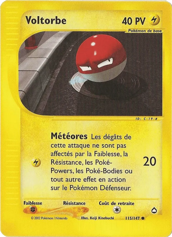 Voltorbe · Aquapolis 115/147