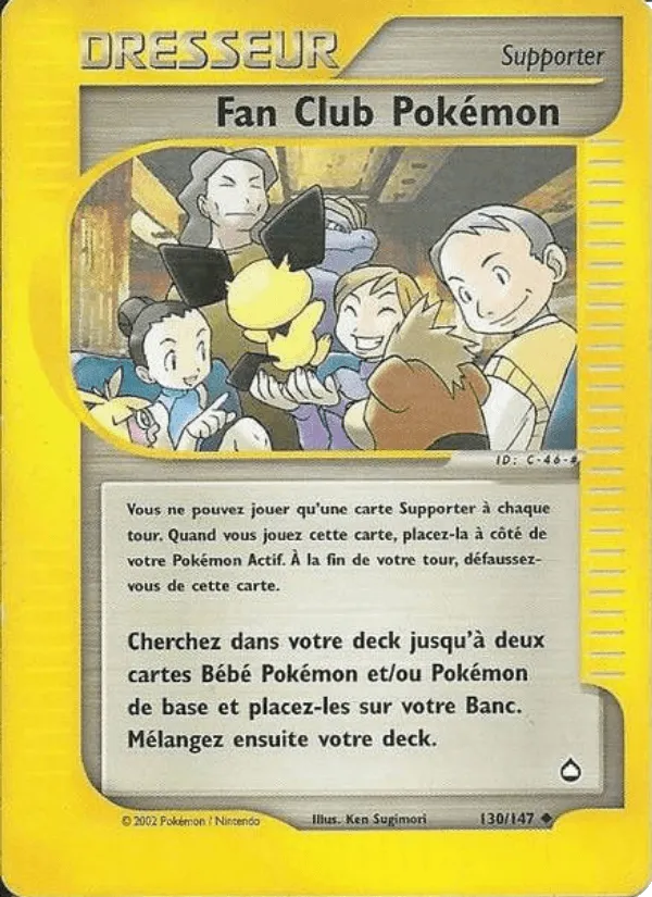 Fan Club Pokémon · Aquapolis 130/147