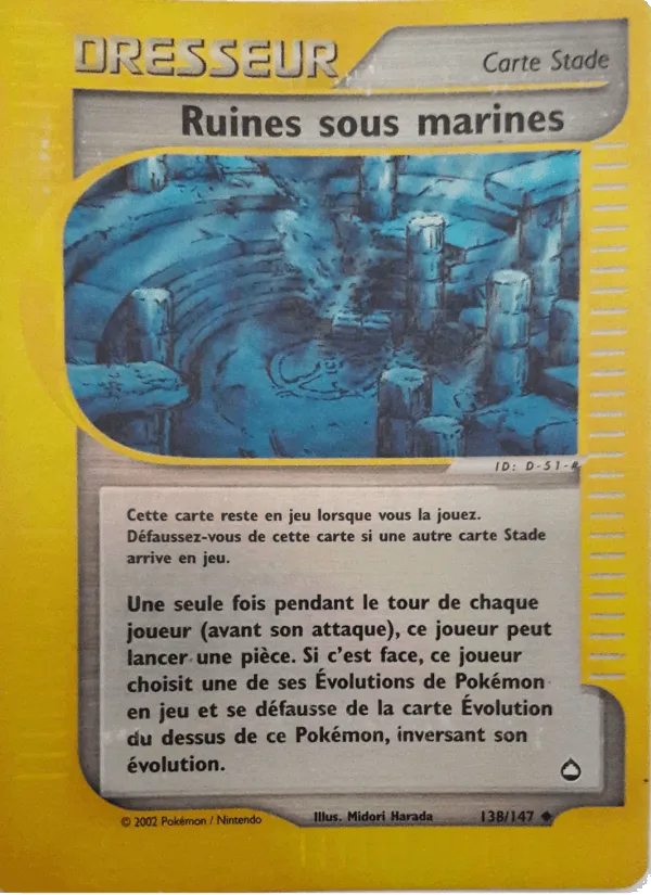 Ruines sous marines · Aquapolis 138/147
