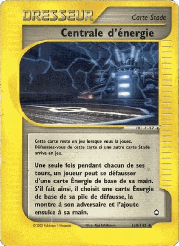 Centrale d'énergie · Aquapolis 139/147