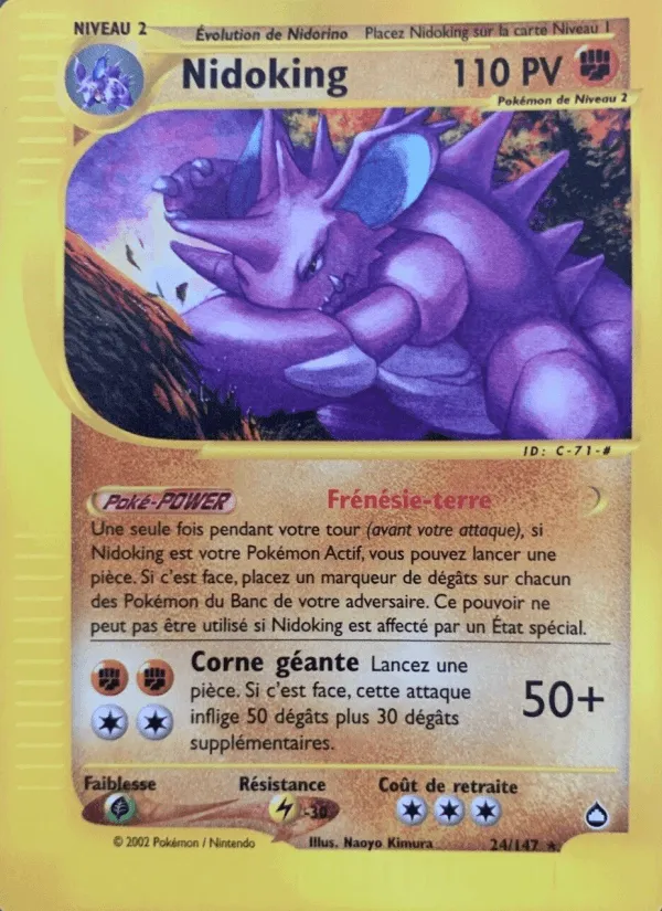 Nidoking · Aquapolis 24/147