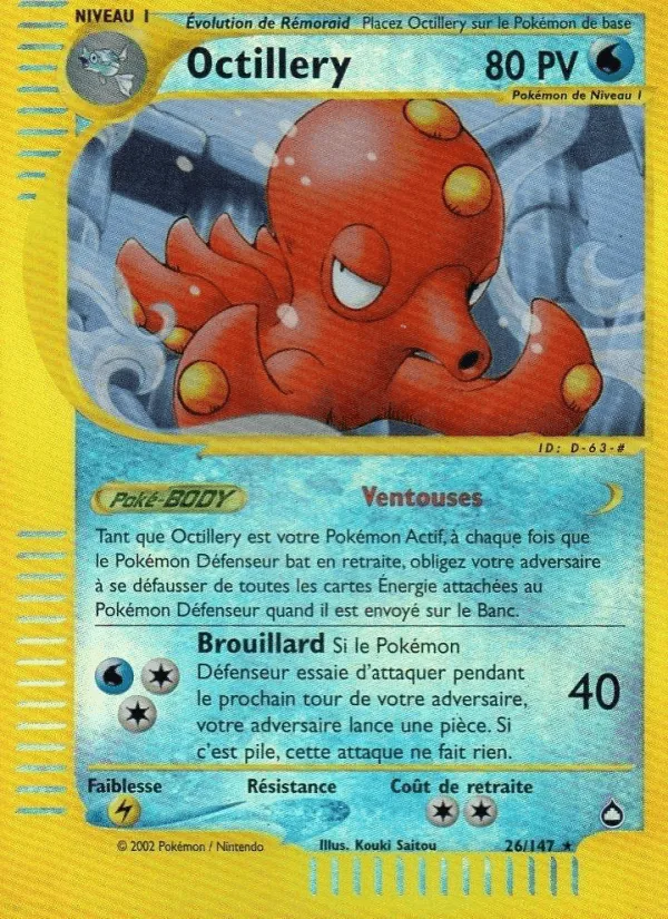 Octillery · Aquapolis 26/147