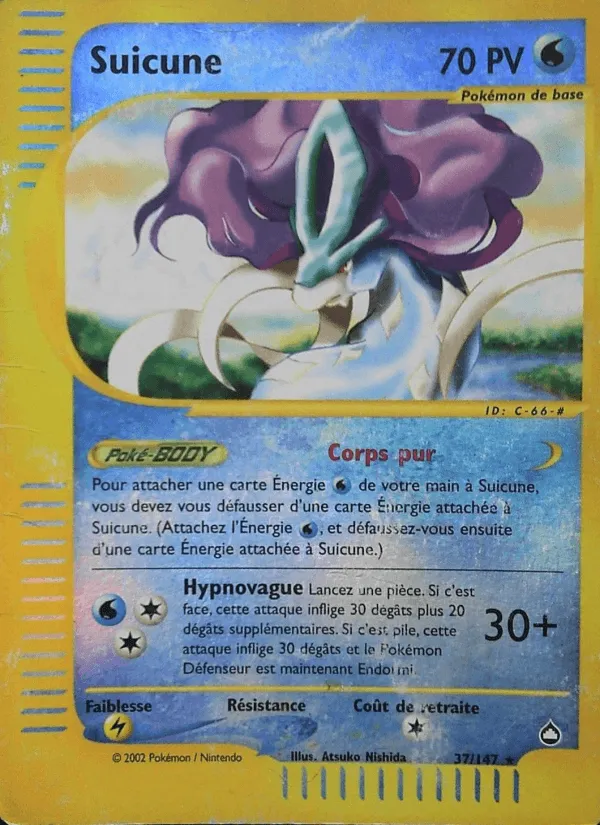 Suicune · Aquapolis 37/147