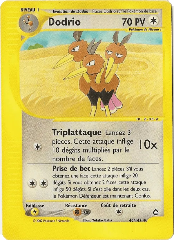 Dodrio · Aquapolis 46/147