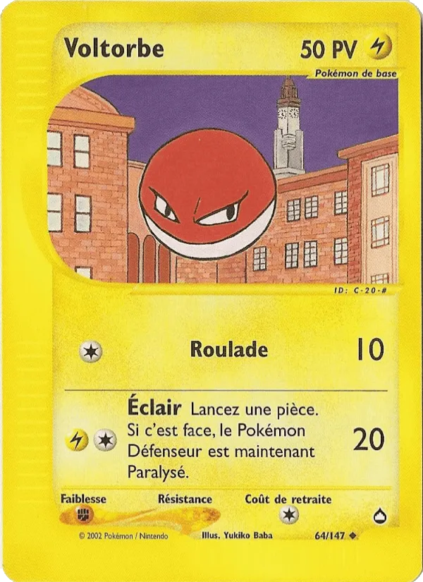 Voltorbe · Aquapolis 64/147