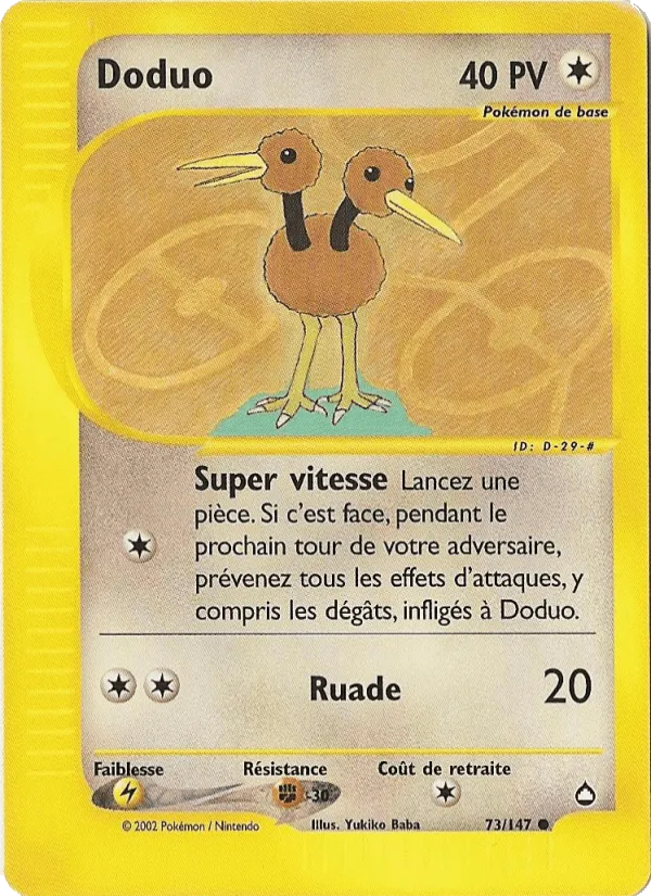 Doduo · Aquapolis 73/147