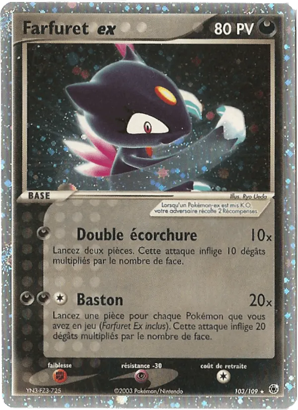 Farfuret ex · EX Rubis & Saphir 103/109
