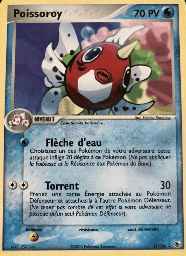 Poissoroy · EX Rubis & Saphir 21/109