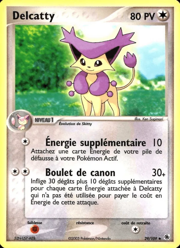 Delcatty · EX Rubis & Saphir 29/109