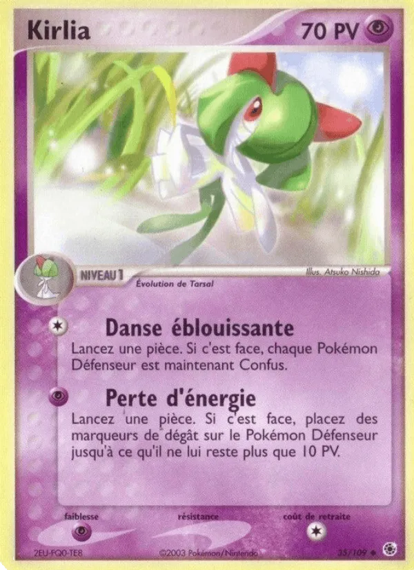 Kirlia · EX Rubis & Saphir 35/109