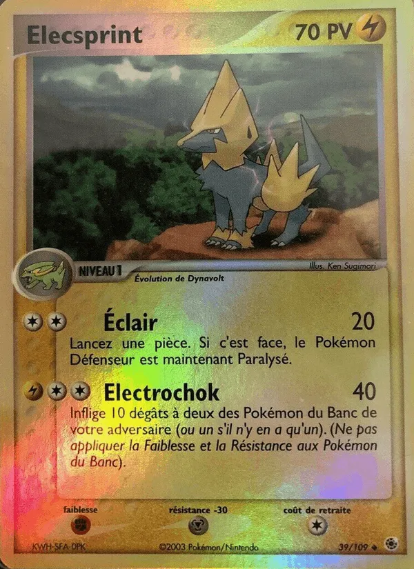 Élecsprint · EX Rubis & Saphir 39/109