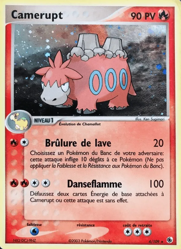 Camérupt · EX Rubis & Saphir 4/109