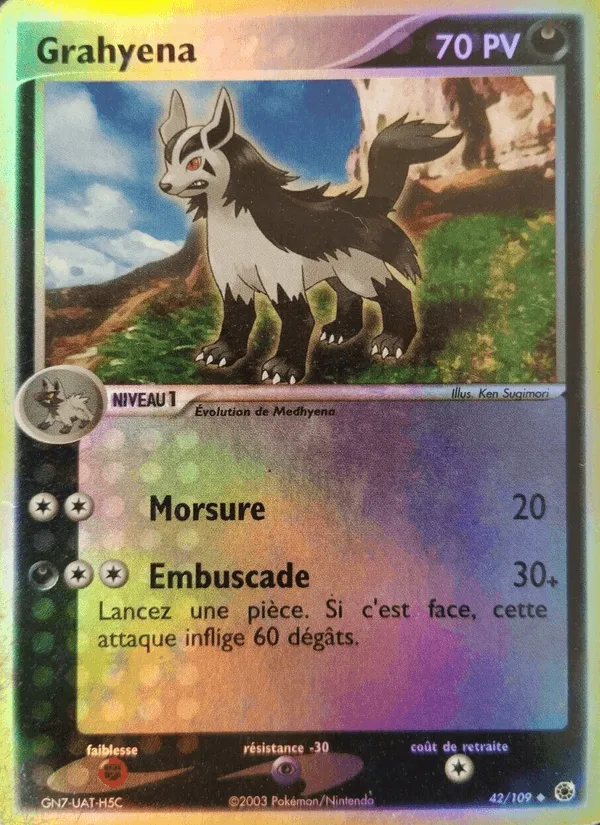 Grahyèna · EX Rubis & Saphir 42/109