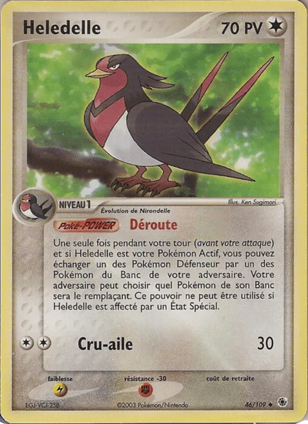 Hélédelle · EX Rubis & Saphir 46/109